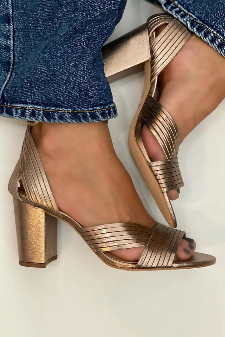 SANDALIAS ELEGANTES CON TIRAS