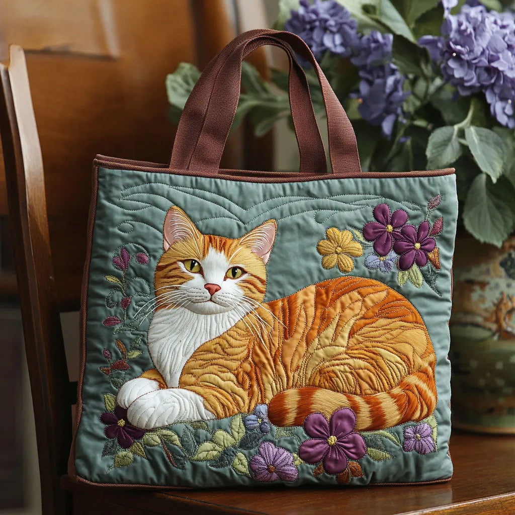 Bolso Artesanal - Gato Marrón