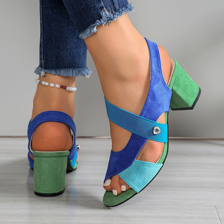 Linda - Tacones Bloque Ortopédicos de Confort