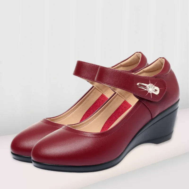 Zapatos de Soporte de Cuero Camila