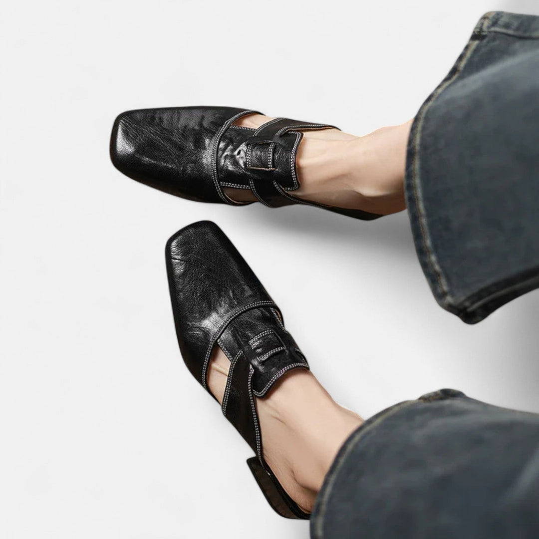 Sandalias de Cuero Elegantes Andie