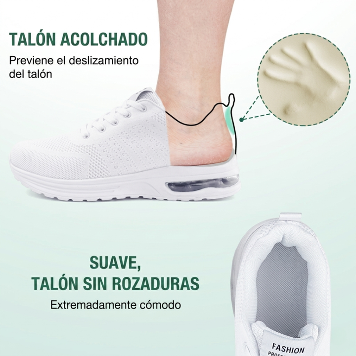 SanoWalk Zapatos Ortopédicos - Todo Blanco