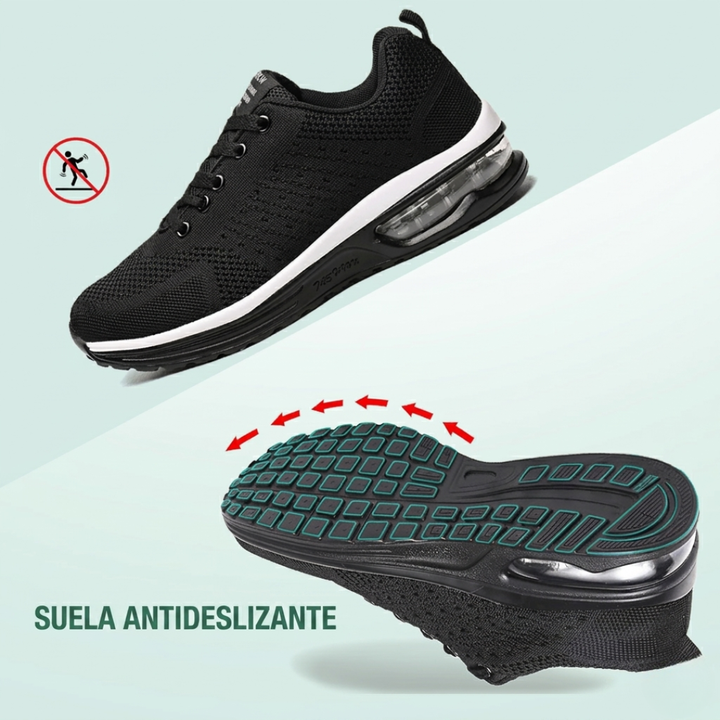 SanoWalk Zapatos Ortopédicos - Todo Negro