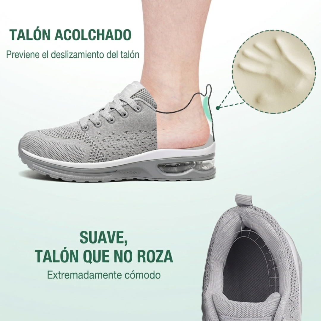 SanoWalk Zapatos Ortopédicos - Todo Gris