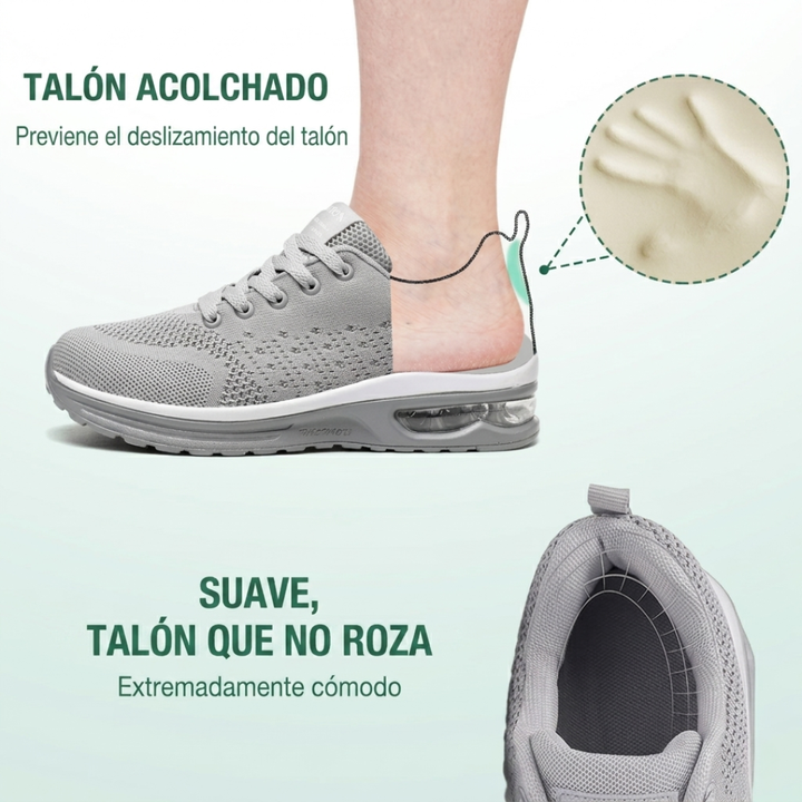 SanoWalk Zapatos Ortopédicos - Todo Gris
