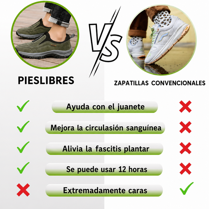 FeelFree – Zapatos ortopédicos de confort