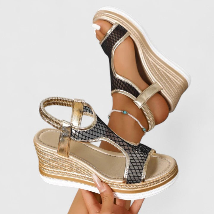 Jessica - Sandalias Wedge Ortopédicas