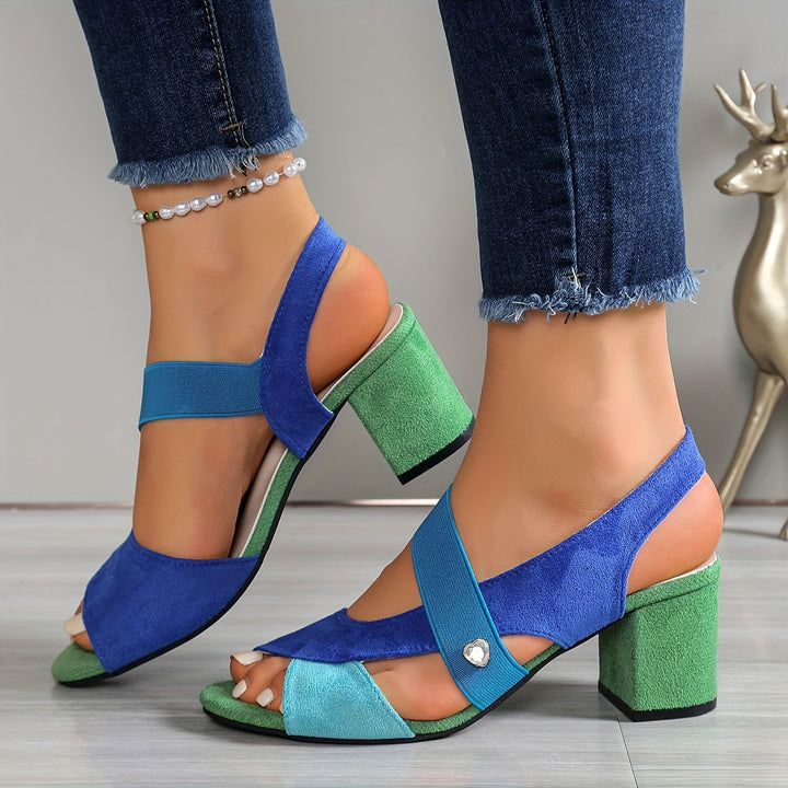 Linda - Tacones Bloque Ortopédicos de Confort