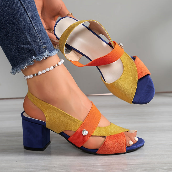 Linda - Tacones Bloque Ortopédicos de Confort