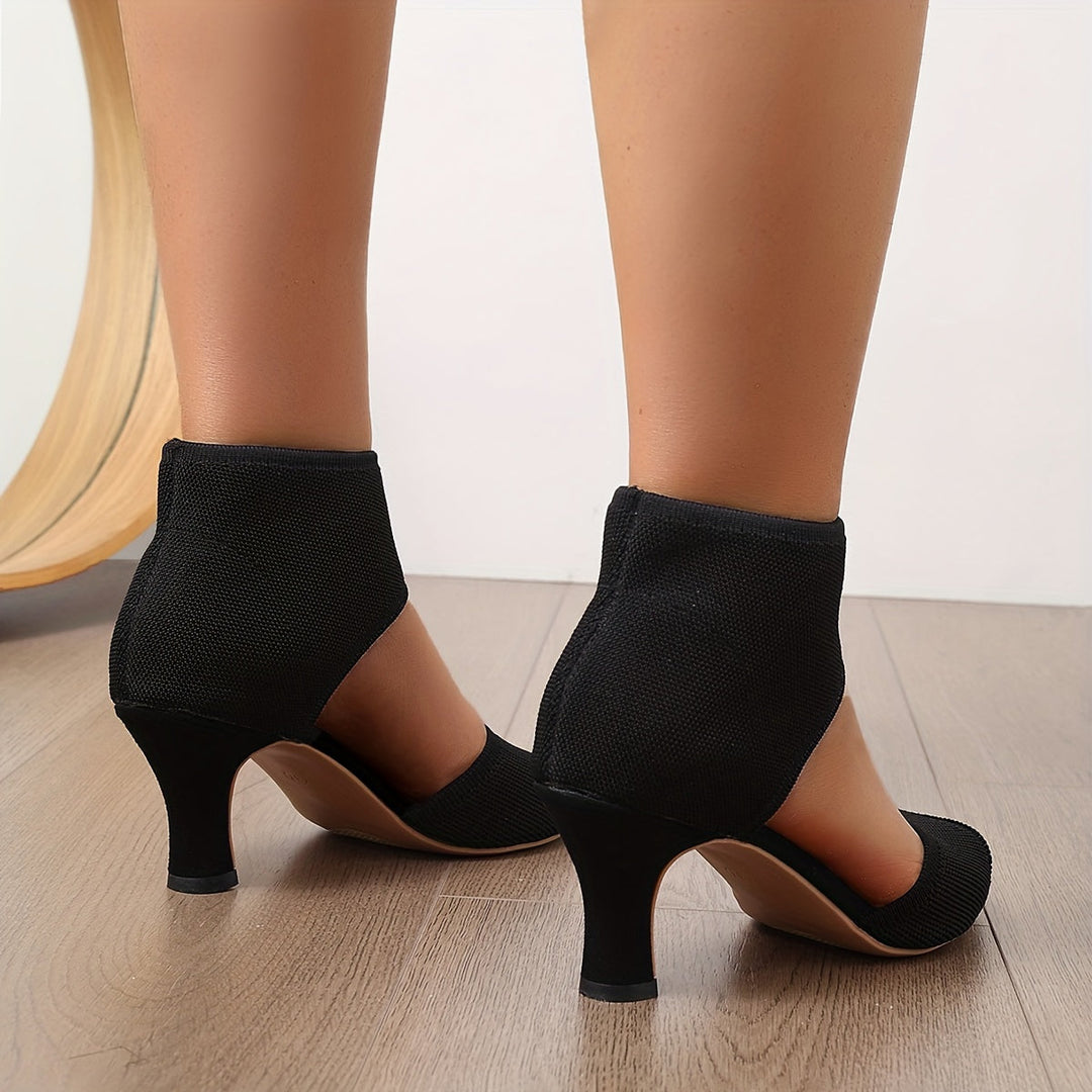 Camille - Tacones de Confort Elástico