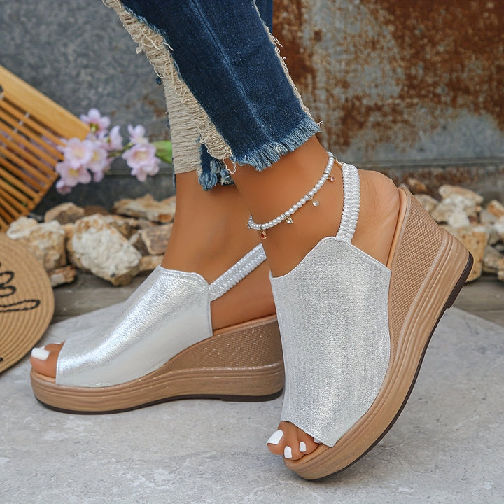 Aurora - Sandalias Wedge Ortopédicas