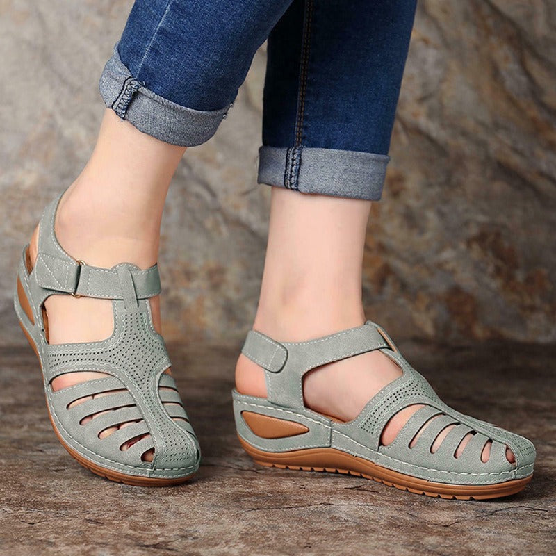 Ainsley | Sandalias de cuña elegantes para mujeres