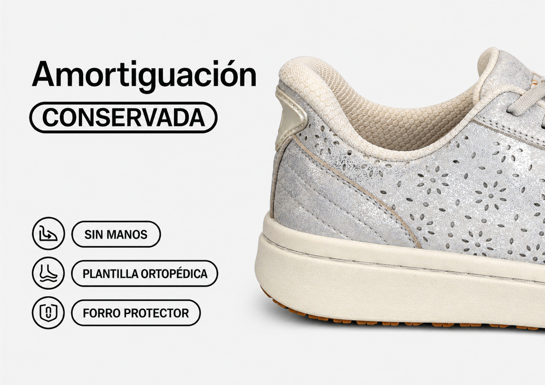 Elise - La zapatilla cómoda sin manos para días elegantes