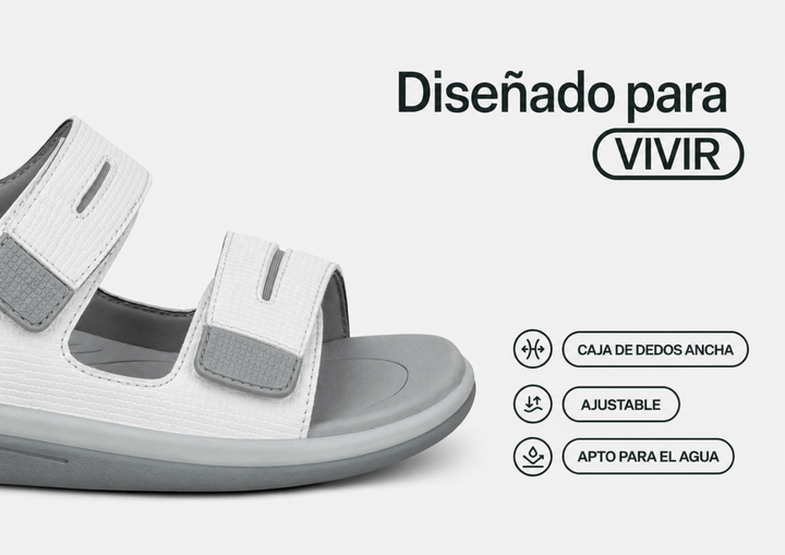 Luna - La sandalia de confort ligera para días activos de verano