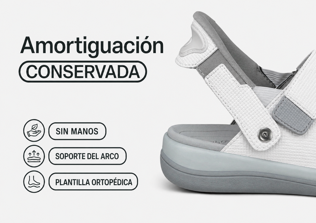 Luna - La sandalia de confort ligera para días activos de verano