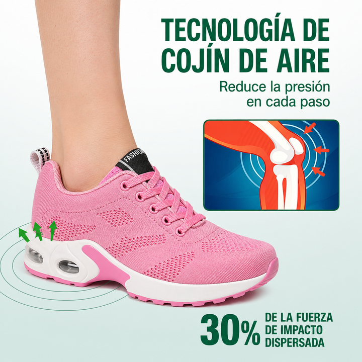 Zapatos ortopédicos Pie pacífico- Rosa