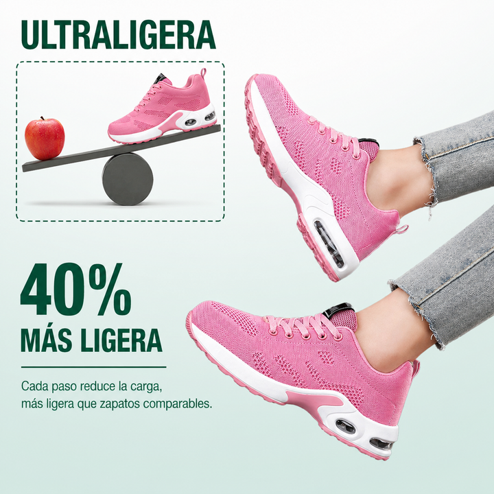 Zapatos ortopédicos Pie pacífico- Rosa