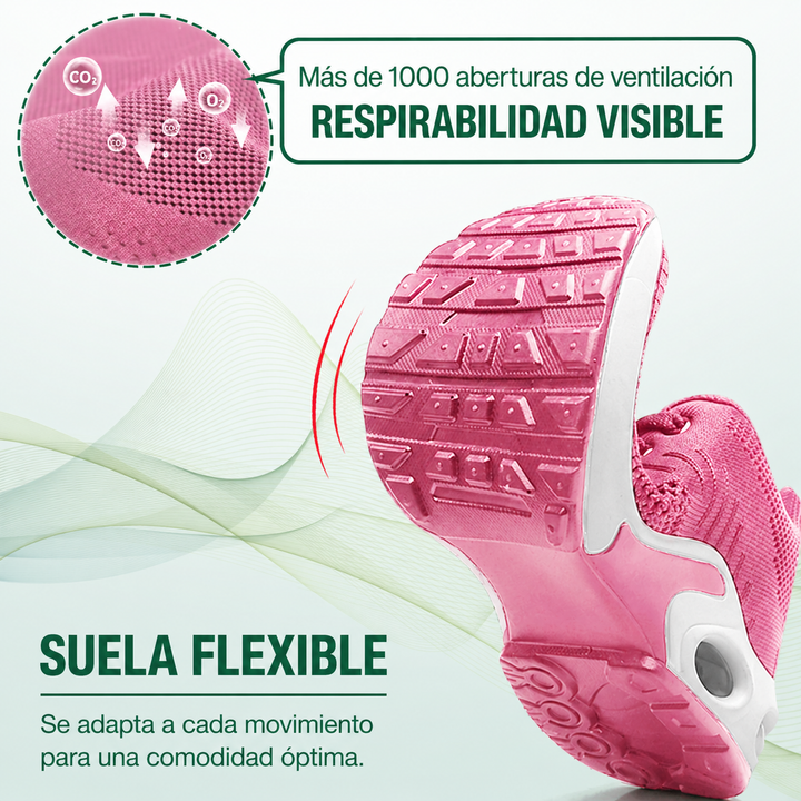 Zapatos ortopédicos Pie pacífico- Rosa