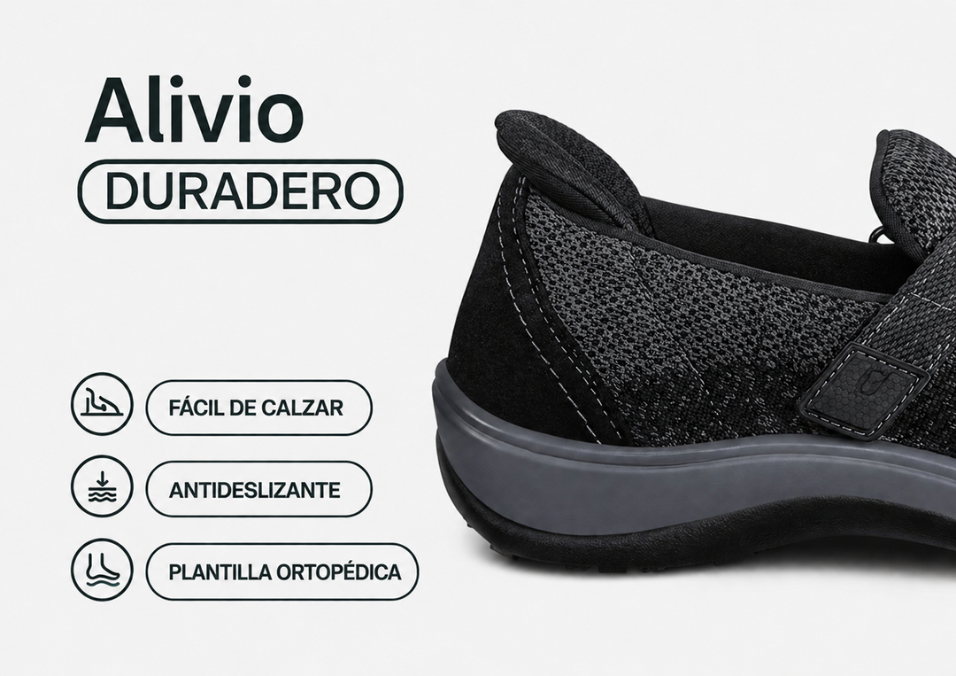 Clara - Zapatilla de comodidad ligera para días sin dolor