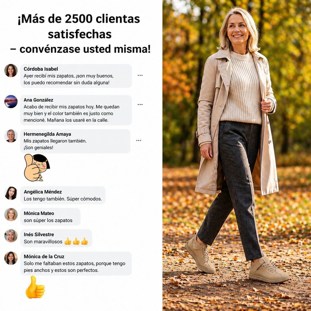 Mia – Zapatillas ortopédicas cómodas y sin dolor