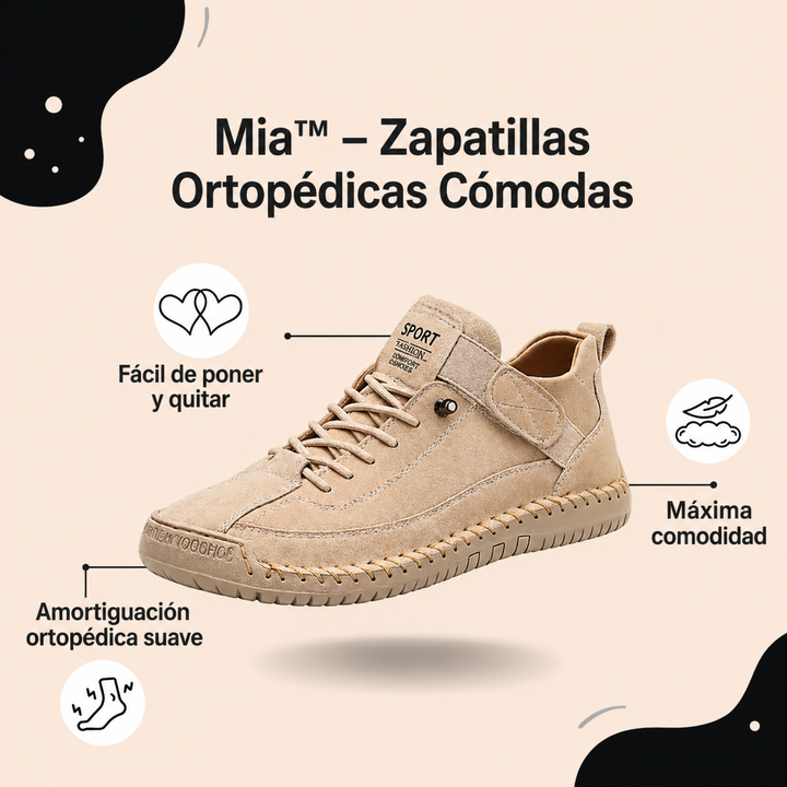 Mia – Zapatillas ortopédicas cómodas y sin dolor