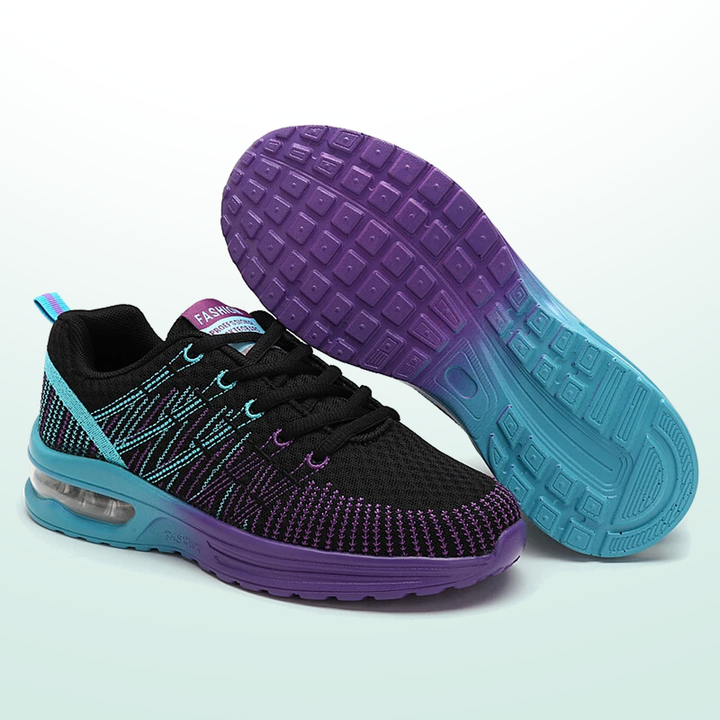 Zapatos Ortopédicos - Negro Púrpura