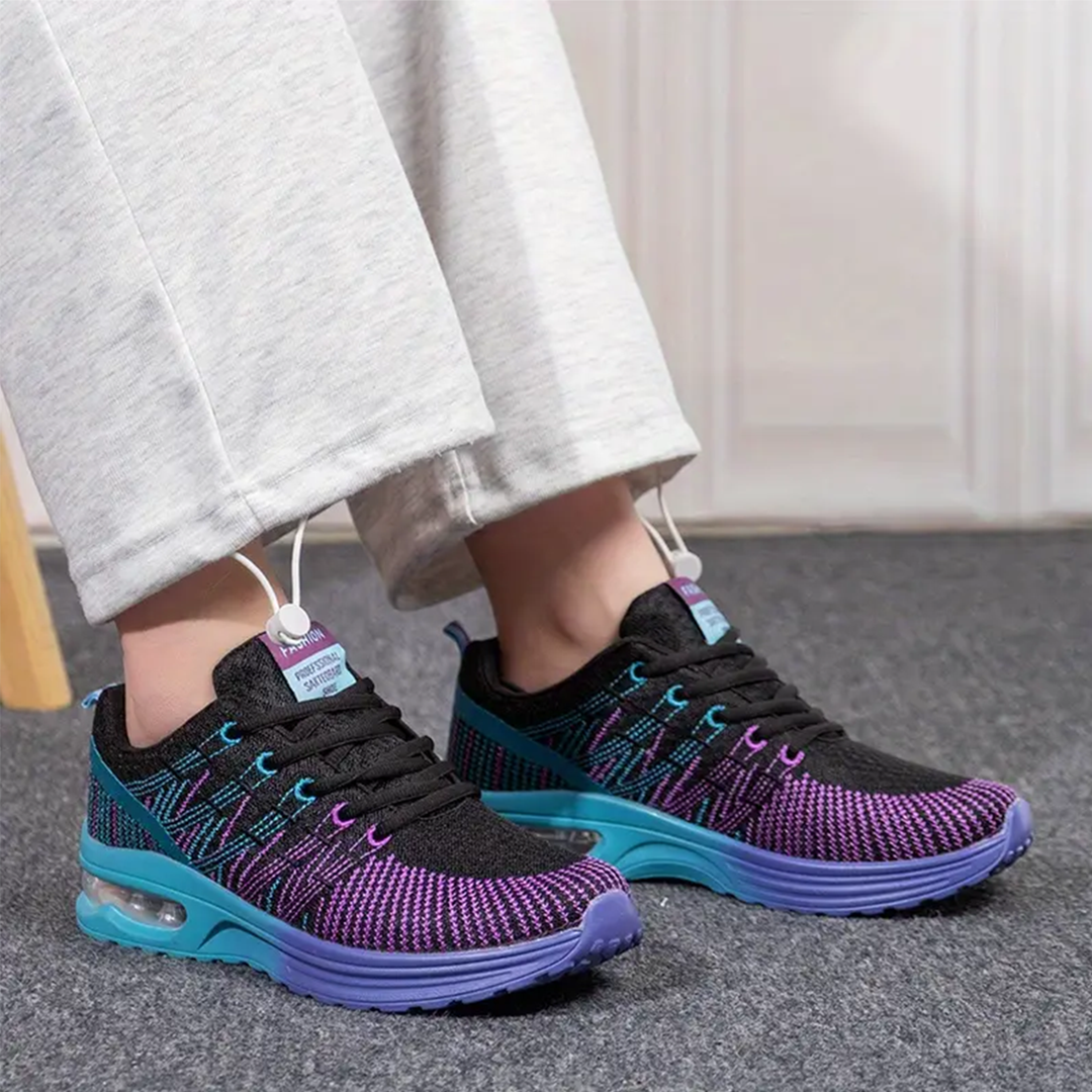 Zapatos Ortopédicos - Negro Púrpura