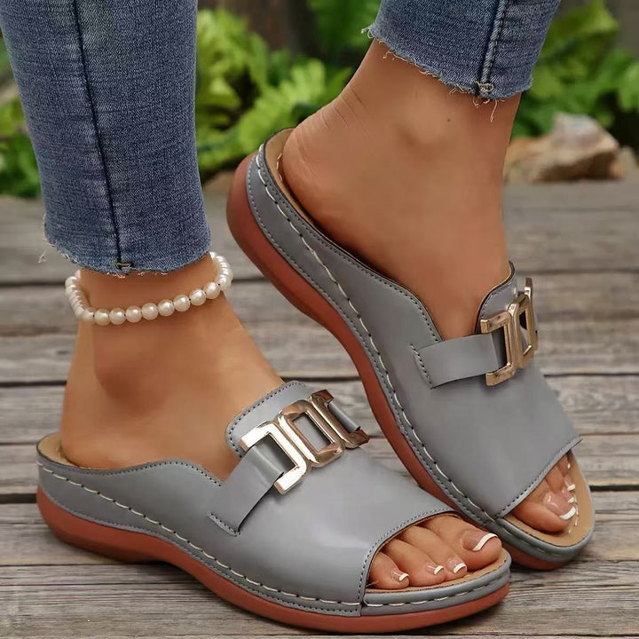 Malani™ | Sandalias Elegantes de Tacón Cuña para Mujeres