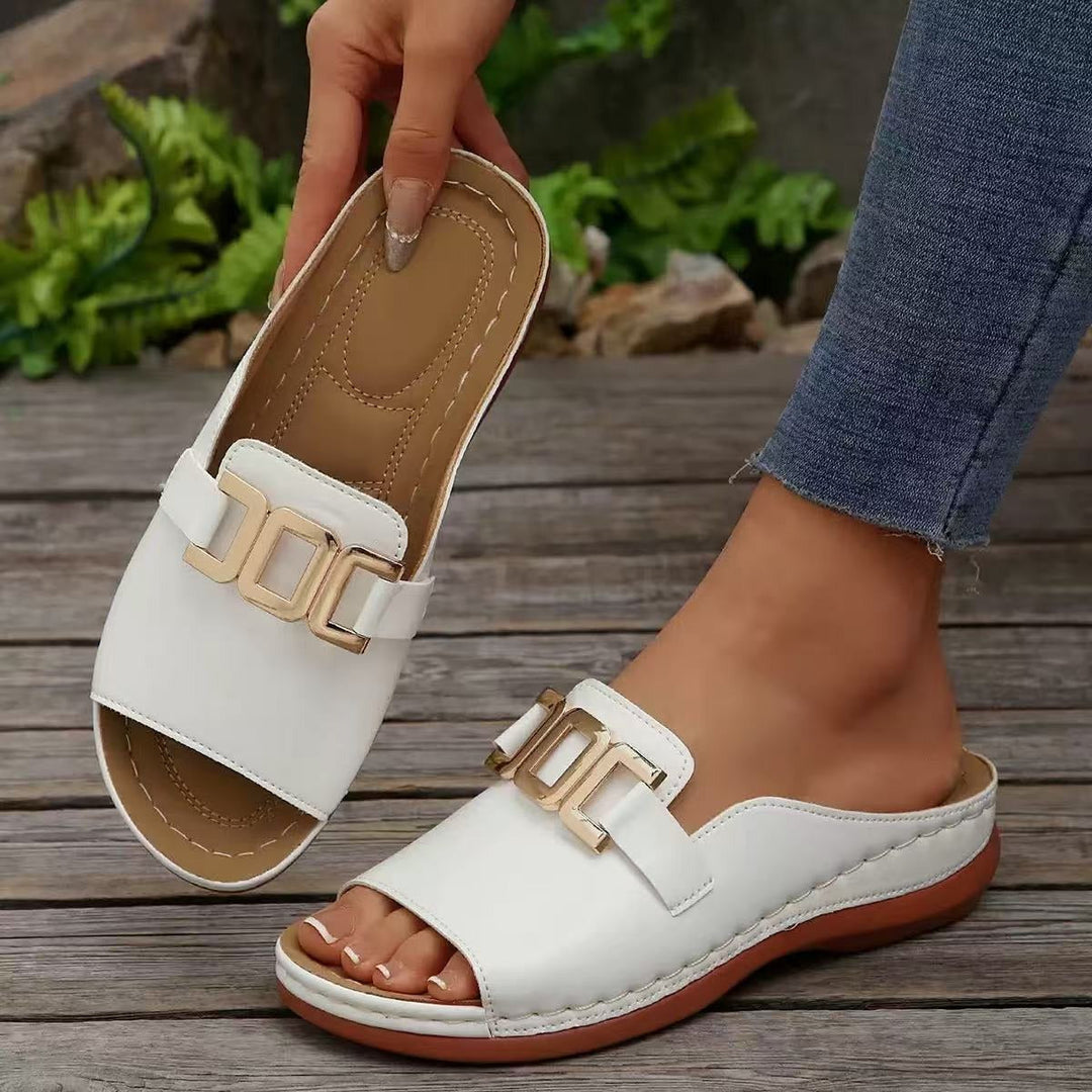 Malani™ | Sandalias Elegantes de Tacón Cuña para Mujeres