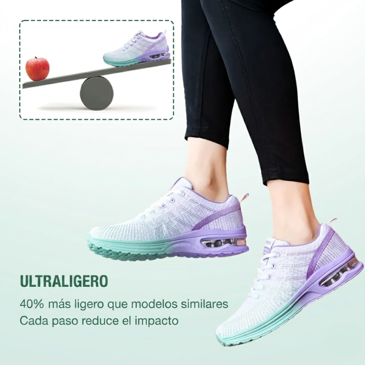 Zapatos ortopédicos - Violeta Turquesa