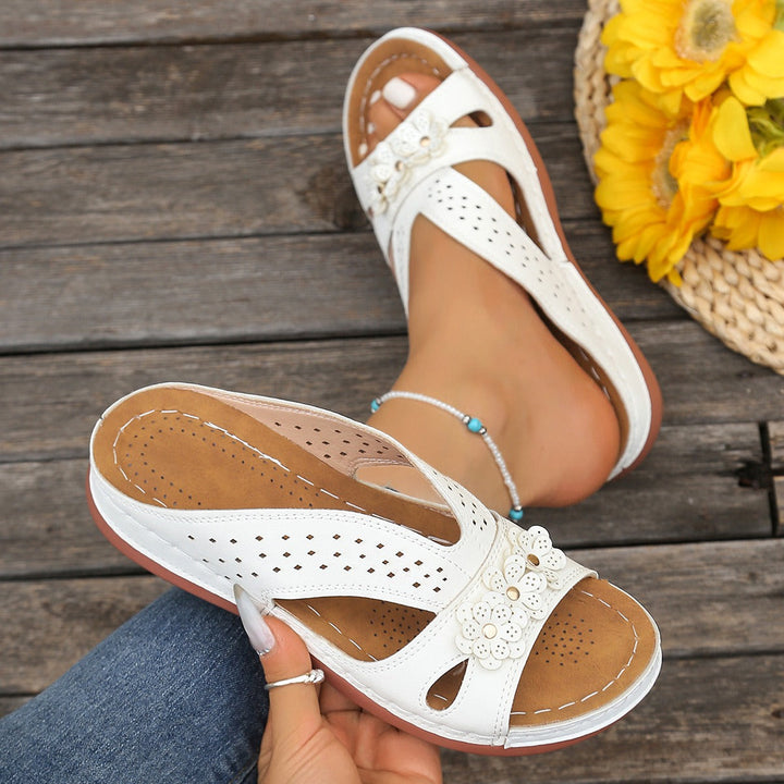 Soleil | Sandalias de cuña cómodas para mujeres