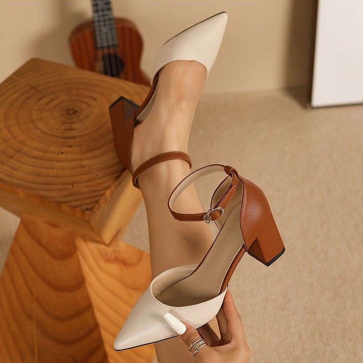 Marielle - Tacones de Tono Dual
