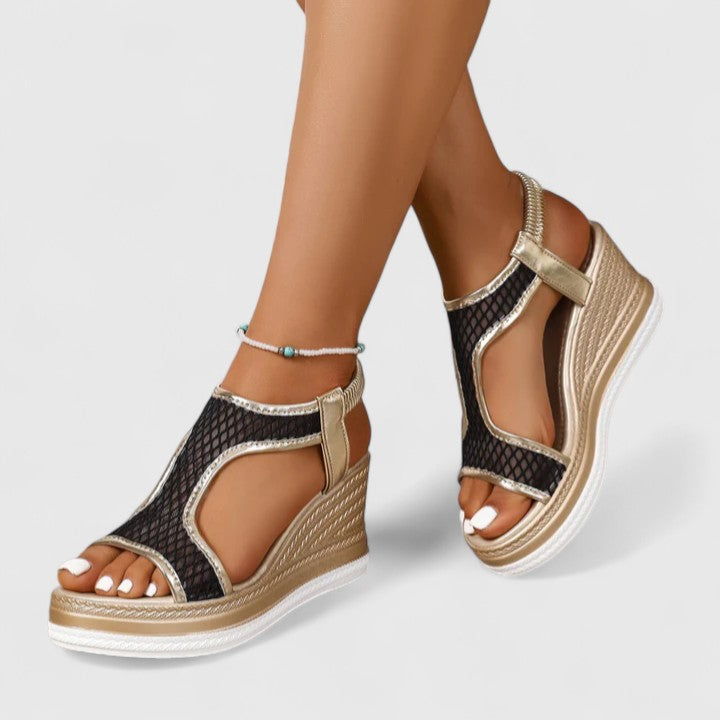 Jessica - Sandalias Wedge Ortopédicas