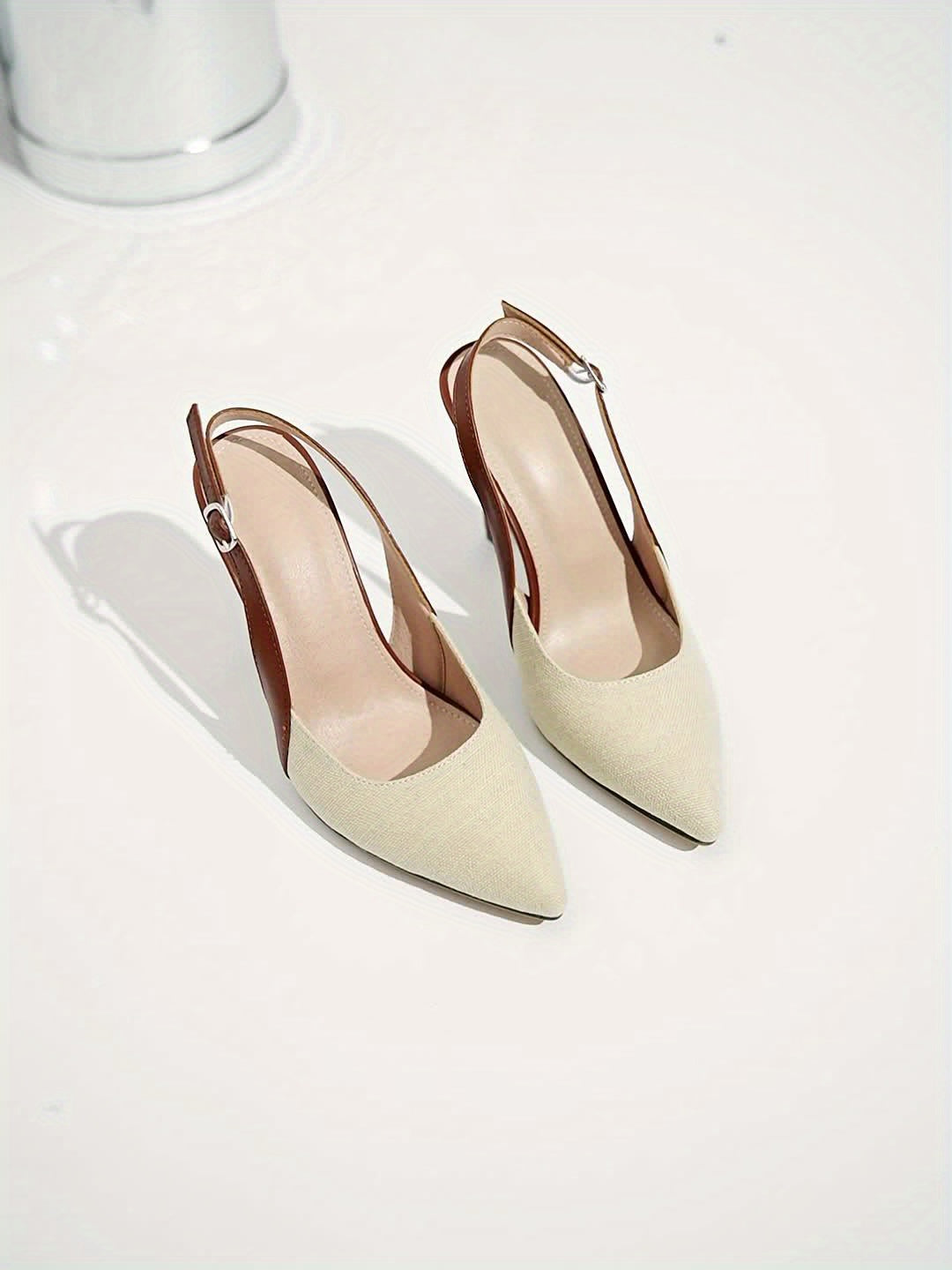 Amélie - Tacones Slingback de Contraste
