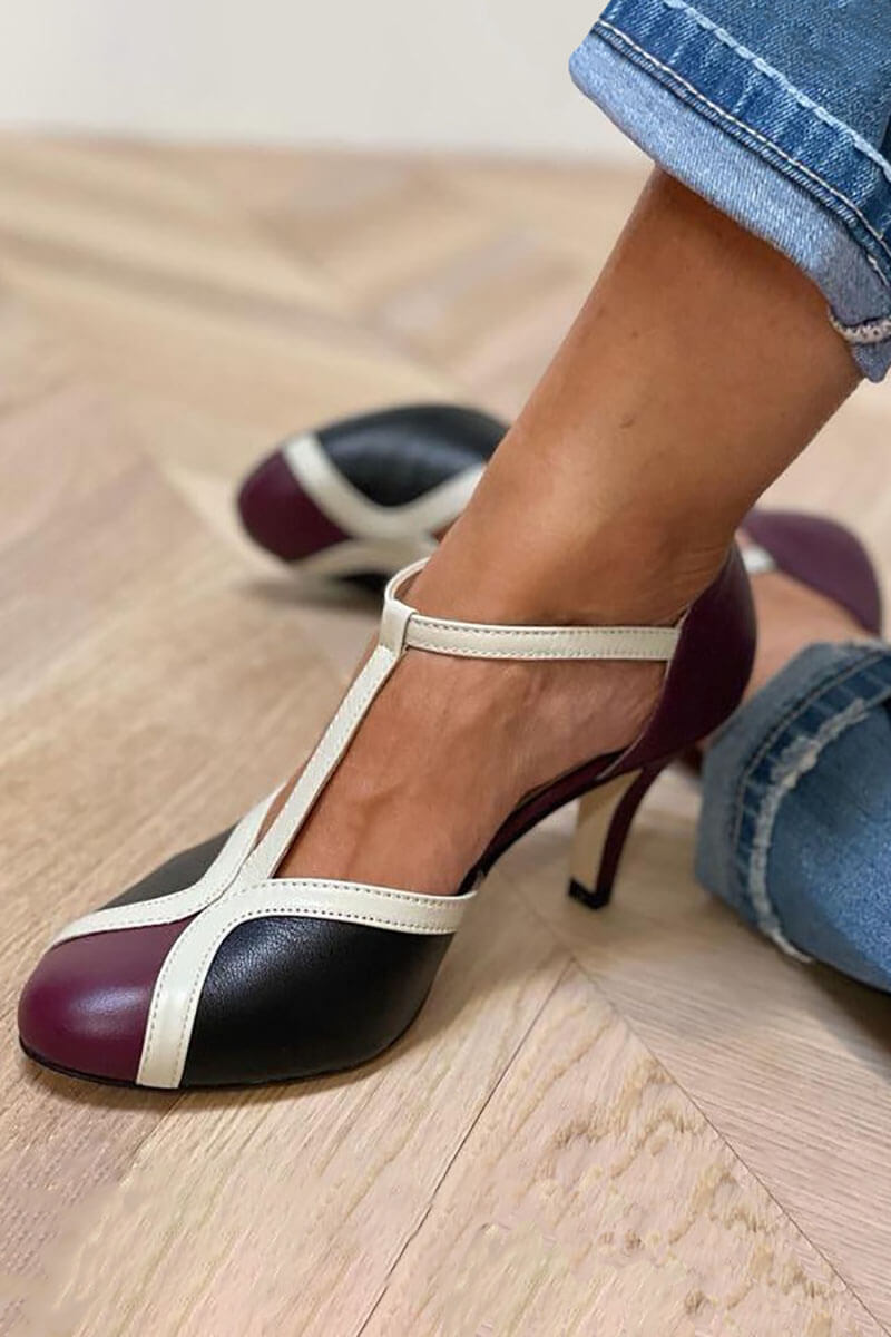 TACONES RETRO T-BAR