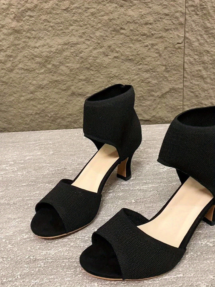 Camille - Tacones de Confort Elástico
