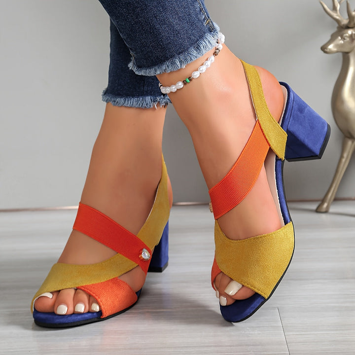 Linda - Tacones Bloque Ortopédicos de Confort
