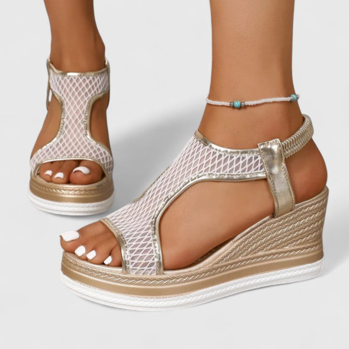 Jessica - Sandalias Wedge Ortopédicas