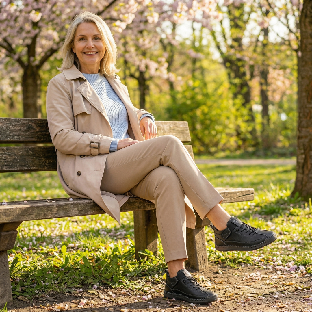 Mia – Zapatillas Ortópedicas Cómodas y Sin Dolor