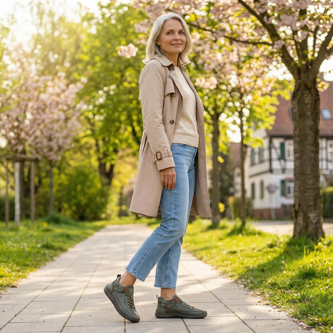 Mia – Zapatillas Ortópedicas Cómodas y Sin Dolor