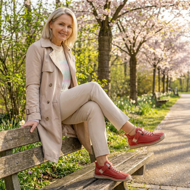 Mia – Zapatillas Ortópedicas Cómodas y Sin Dolor