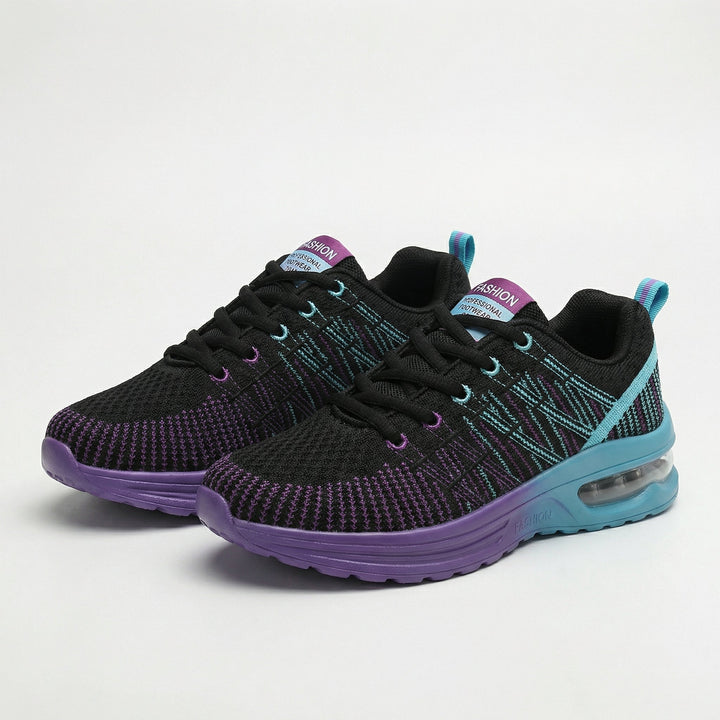 Zapatos Ortopédicos - Negro Púrpura