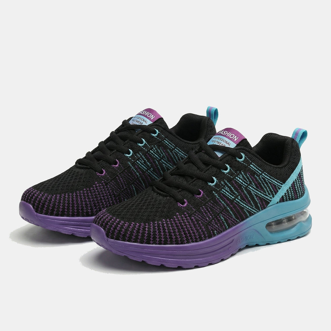 Zapatos Ortopédicos - Negro Púrpura