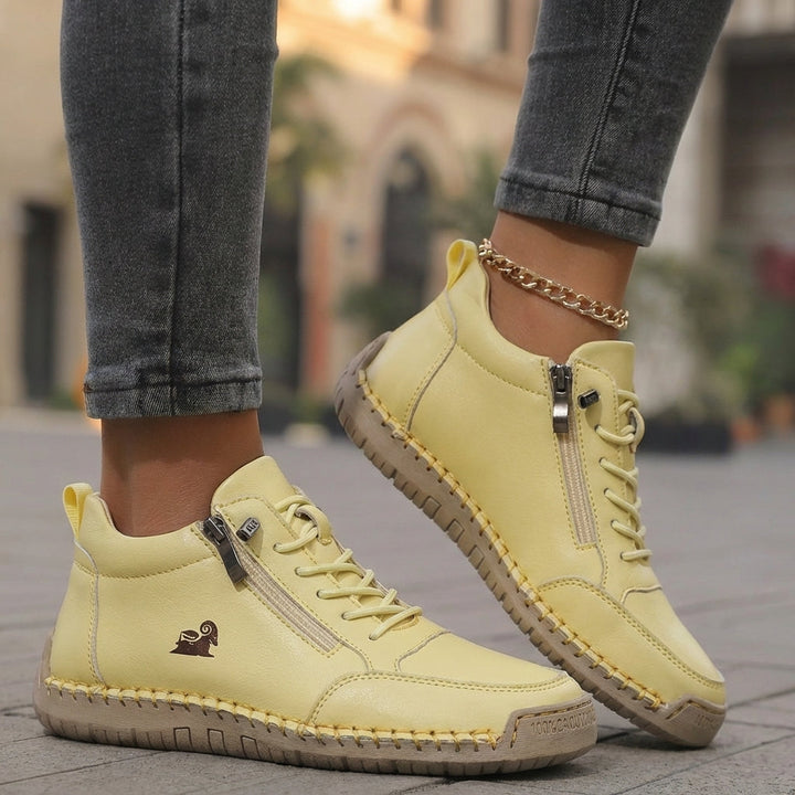 Mila – Zapatillas ortopédicas cómodas + Cremallera