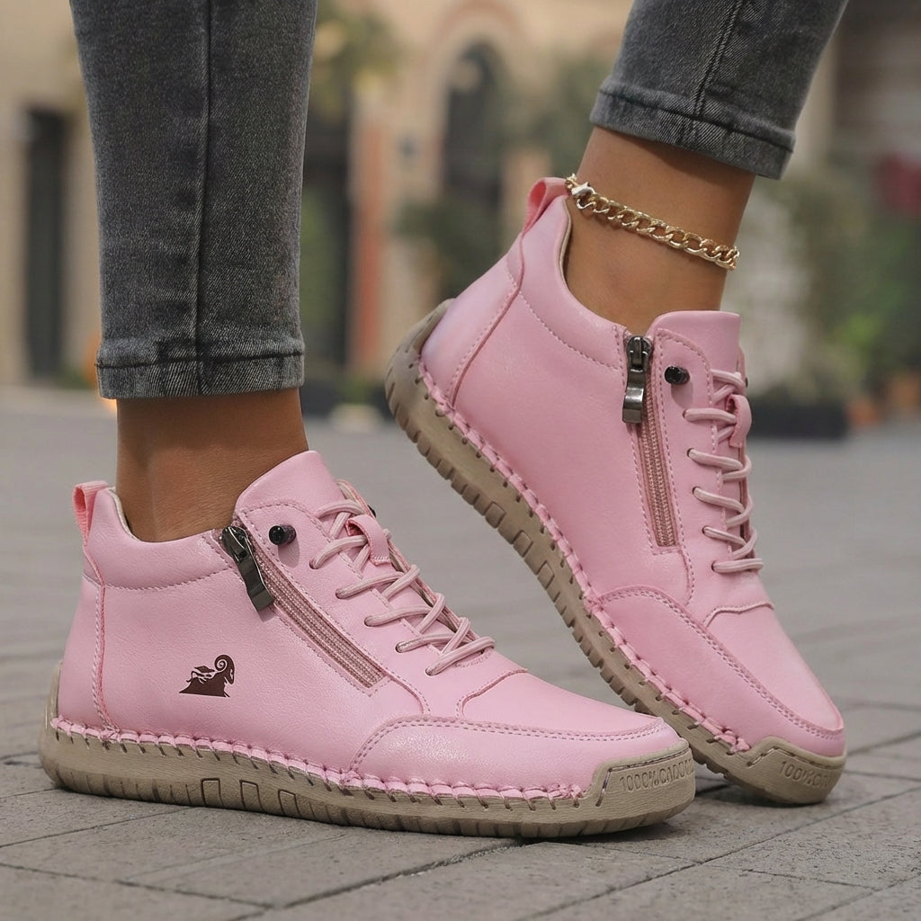 Mila – Zapatillas ortopédicas cómodas + Cremallera